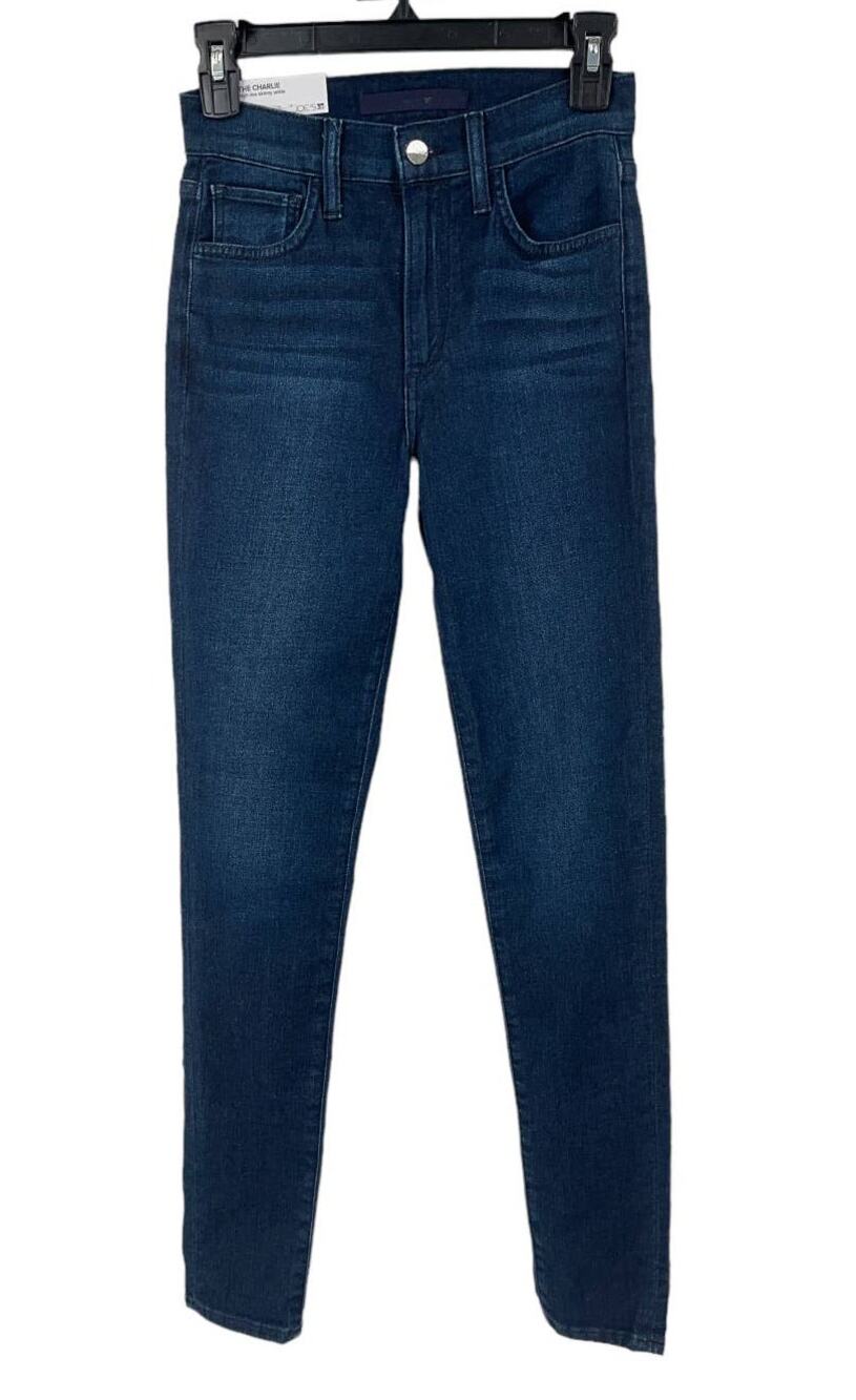 Joe's Jeans The Charlie high rise skinny ankle dark blue size 24